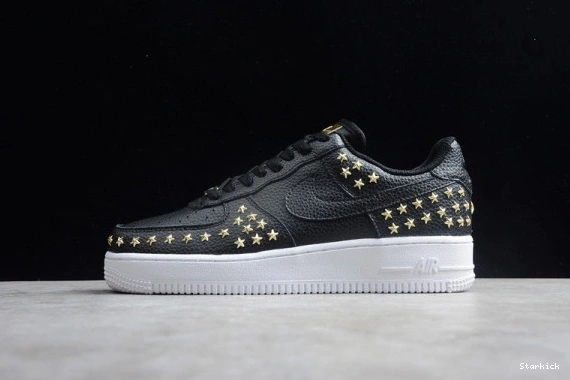 LOW STARS BLACK NIKE AIR 1 AR0639-001 FORCE 0122